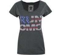 Amplified - T-shirt clouté RUN DMC - Femme (S) (Gris foncé) - UTNS4563 Gris Foncé G
