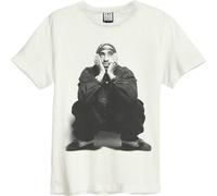Amplified - T-shirt "Contemplation" pour homme/femme unie GD1670 (L) (Blanc)