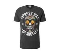 Amplified T-shirt Cypress Hill Floral Skull Unisexe Charbon Taille S