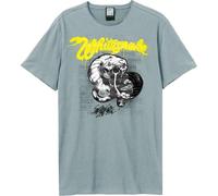 Amplified - T-shirt "Graffiti" pour homme/femme unie GD1854 (XL) (bleu étrange)