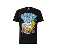 AMPLIFIED T-Shirt 'GREENDAY DOOKIE LONGVIEW' bleu ciel / jaune foncé / noir / blanc, Taille L