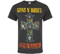 Amplified - T-shirt Guns N Roses 'Appetite For Destruction' - Homme (M) (Charbon) - UTNS4504 Charbon G