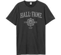 Amplified - T-shirt "Hall Of Fame" pour homme/femme Unie GD2080 (M) (Charbon de bois)