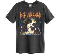 Amplified - T-shirt "Hysteria" pour homme/femme unie GD1300 (XXL) (Charbon de bois)