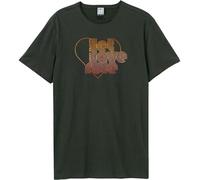 Amplified - T-shirt "Let Love Rule" pour homme/femme unie GD1565 (L) (Charbon de bois)