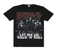 Amplified - T-shirt LET ME GO ROCK N ROLL - Homme (NS5837)