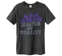 Amplified - T-shirt Master Of Reality Black Sabbath pour adultes Unisexe, Carbone, XS
