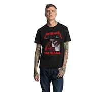 Amplified T-Shirt Metallica-Kill Em All pour Homme, Gris (Anthracite), XXL