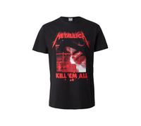 AMPLIFIED T-Shirt 'METALLICA - KILL EM ALL' rouge / noir / blanc, Taille XXL