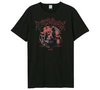Amplified - T-shirt motif/style Mauvais présages WOLF - Adulte (GD4065)