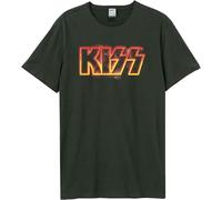 Amplified - T-shirt "Neon Sign" pour homme/femme unie GD1401 (XXL) (Charbon de bois)
