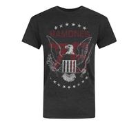 Amplified - T-shirt officiel Ramones tournée de 76 - Homme (S) (Noir) - UTNS4629 Noir