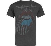 Amplified - T-shirt officiel The Rolling Stones tournée des Etats-Unis - Homme (XL) (Noir) - UTNS4455 Noir
