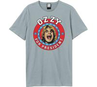 Amplified - T-shirt "Pour le Président" pour homme/femme unie GD1880 (L) (bleu étrange)