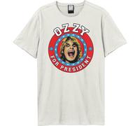 Amplified - T-shirt "Pour le Président" pour homme/femme unie GD1880 (XXL) (Vieux Blanc)