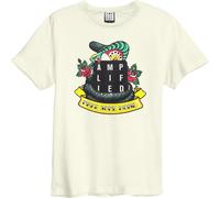 Amplified - T-shirt "Serpent Tattoo" pour homme/femme unie GD712 (XXL) (Vieux Blanc)