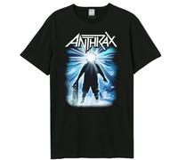 Amplified - T-shirt style Anthrax HALLOWEEN BLUE LIGHT - Adulte