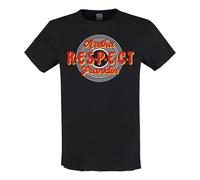 Amplified - T-shirt style Aretha Franklin RESPECT - Adulte (GD3568)