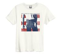 Amplified - T-shirt style Bruce Springsteen BORN IN THE USA - Adulte (GD3333)
