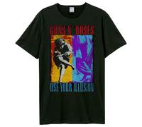 Amplified - T-shirt style Guns N Roses SPLICED ILLUSION - Adulte (GD3450)