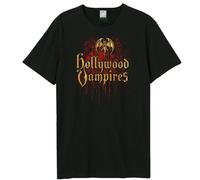 Amplified - T-shirt style Hollywood Vampires BAD BLOOD - Adulte (GD3412)