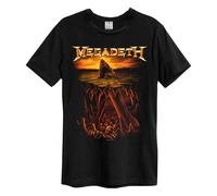Amplified - T-shirt style Megadeth SHARK NUKES - Adulte (GD3663)