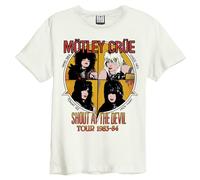 Amplified - T-shirt style Mötley Crüe SHOUT AT THE DEVIL - Adulte (GD3346)
