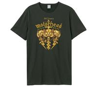 Amplified - T-shirt style Motorhead CREST 50TH - Adulte (GD3940)
