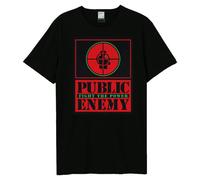 Amplified - T-shirt style Public Enemy FIGHT THE POWER TARGET - Adulte (GD3878)