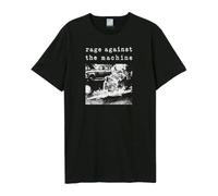 Amplified - T-Shirt Style Rage Against The Machine Monk Fire - Adulte (M) (Noir)