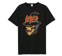 Amplified - T-shirt style Slayer HALLOWEEN SKULL - Adulte (GD3641)