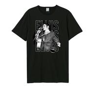 Amplified - T-shirt style Sun Records et Elvis TRIPLE ELVIS - Adulte (GD3812)
