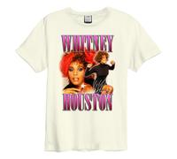Amplified - T-shirt style Whitney Houston RED BOW BEAUTY - Adulte (GD3334)