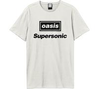 Amplified - T-shirt "Supersonic" pour homme/femme unie GD2178 (M) (Blanc ancien)