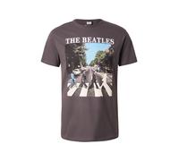 AMPLIFIED T-Shirt 'THE BEATLES - ABBEY ROAD' bleu clair / anthracite / émeraude / blanc, Taille M