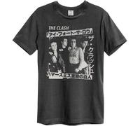 Amplified - T-shirt "Tour Poster" pour homme/femme unisexe GD1614 (L) (Charbon de bois)