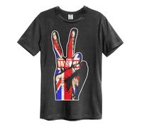Amplified - T-shirt UNION JACK HAND - Adulte (GD1354)