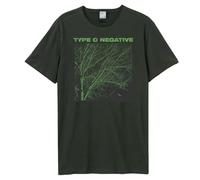 Amplified T-Shirt Unisexe Adulte Arbre Type O négatif (M) (Anthracite)