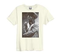 Amplified T-shirt unisexe pour adulte Joe Wise Gregory Isaacs, blanc vintage, XXL