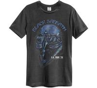 Amplified - T-shirt "US Tour 78" pour homme/femme Unie GD617 (XS) (Charbon de bois)