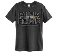 Amplified T Shirt Vintage Charbon Space Pyramid Pink Floyd Multicolore