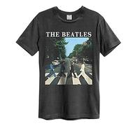 AMPLIFIED T-Shirt 'THE BEATLES ABBEY ROAD ' gris foncé, Taille XL