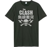 Amplified - "The Clash" T-shirt pour homme/femme unie GD1546 (XL) (Charbon de bois)