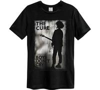 Amplified The Cure-Boys Don't Cry T-Chemise, Noir (Noir), XL Homme