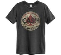 Amplified - "The Man In Black" T-shirt pour homme/femme unie GD1574 (L) (Charbon de bois)