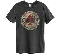 Amplified - "The Man in Black" T-shirt pour homme/femme unie GD924 (XS) (Charbon de bois)