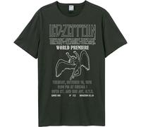 Amplified - "The Song Remains The Same" T-Shirt für Herren/Damen Unisex GD175 (XS) (Anthrazit)