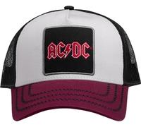 Amplified - Trucker Cap GD2980 (Taille unique) (Beige/Noir/Rouge foncé)