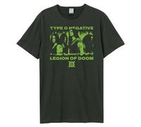 Amplified Type O Negative Collection - Legion of Doom Homme T-Shirt Manches Courtes Anthracite M