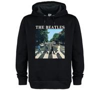 Amplified Unisex Adult Abbey Road The Beatles Hoodie M Black